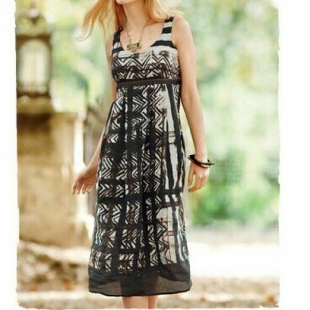 NWT Peruvian Connection Tribal Tank Dress Size 2 - Picture 1 of 10